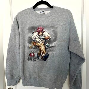 Vintage San Francisco 49ers Crewneck LEE SPORTS